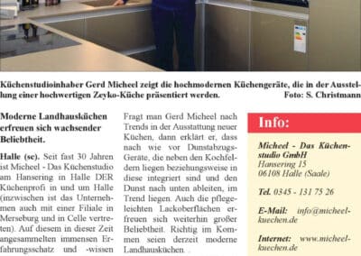 Küchenstudio Micheel – Seit fast 30 Jahren der Küchenprofi in und um Halle.