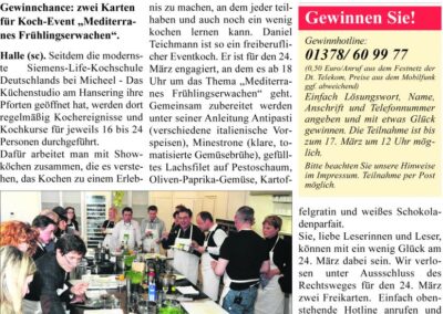 Wochenspiegel Spass in der modernsten Siemens-Life Kochschule